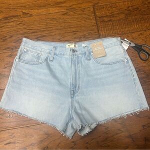 Madewell Light Blue Denim‎ Shorts